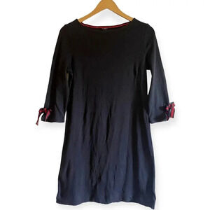 Talbots Navy Cotton Dress